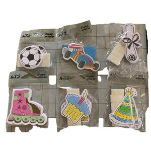 SanLori Scrapbooking Standouts Foam Tape Set 6 Pk Birthday Themes Party Fun Supp